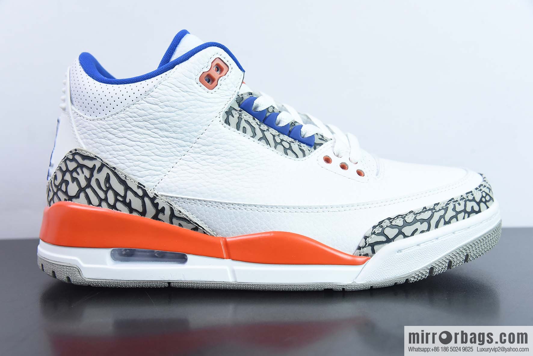 Air Jordan AJ3 Knicks men's sneakers item number: 136064-148