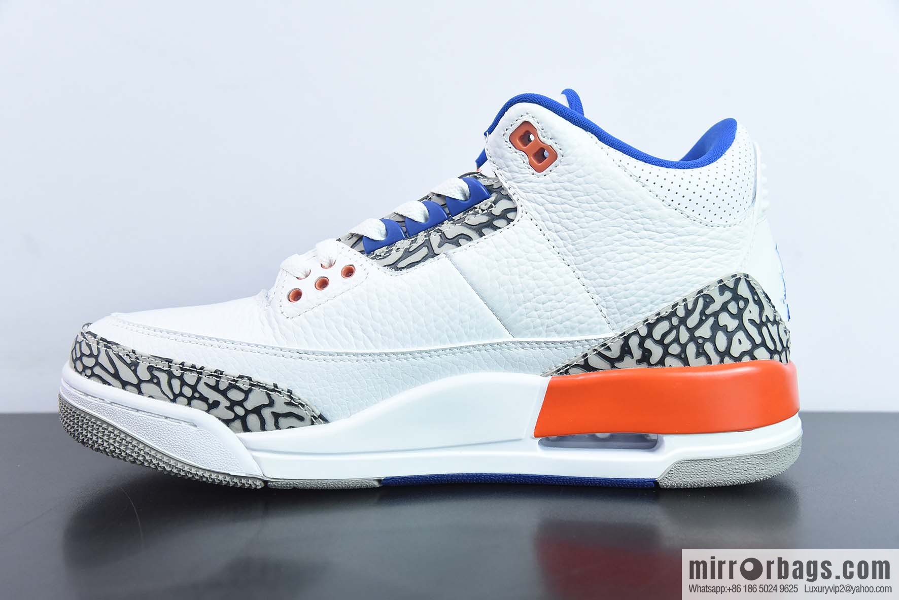 Air Jordan AJ3 Knicks men's sneakers item number: 136064-148