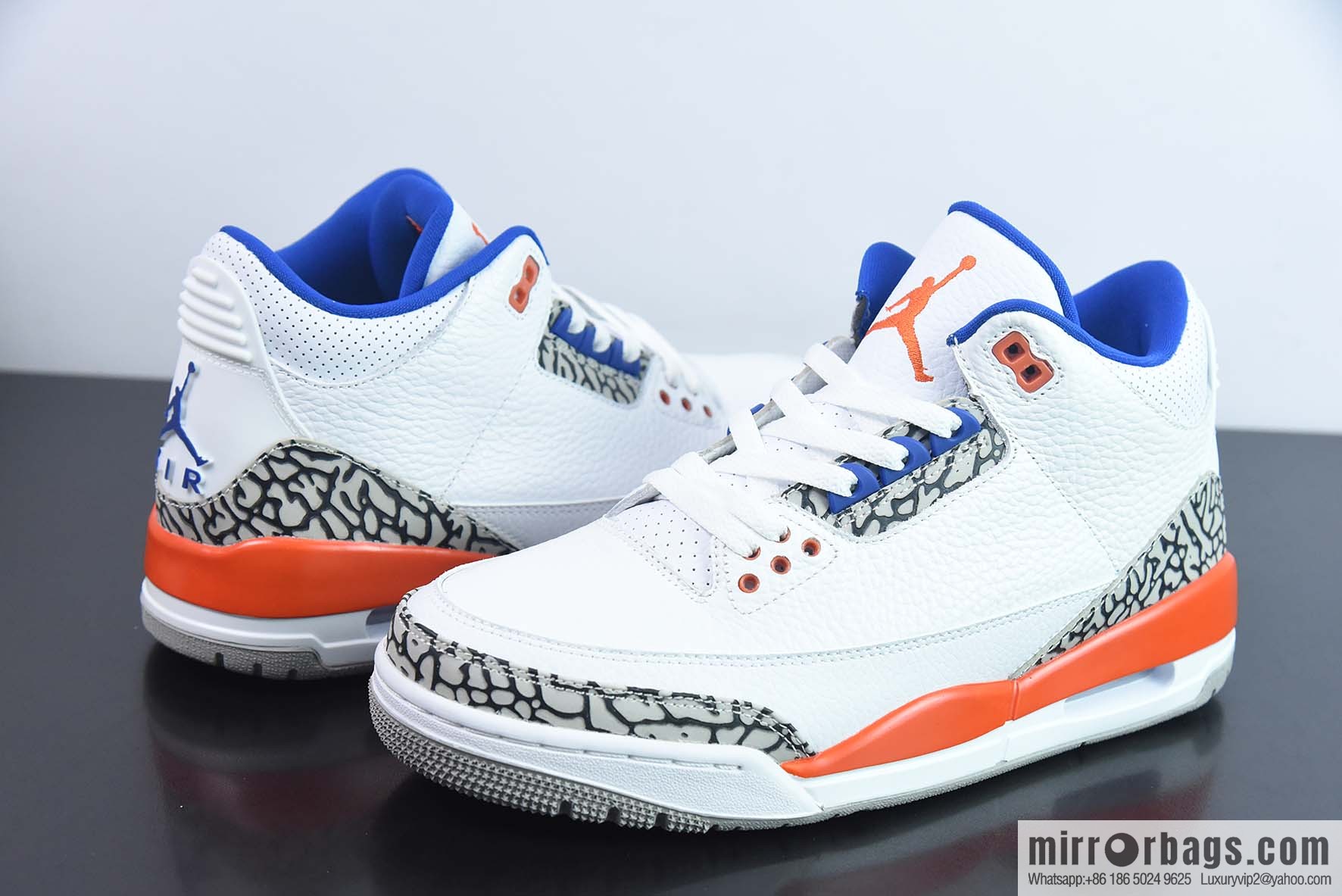 Air Jordan AJ3 Knicks men's sneakers item number: 136064-148