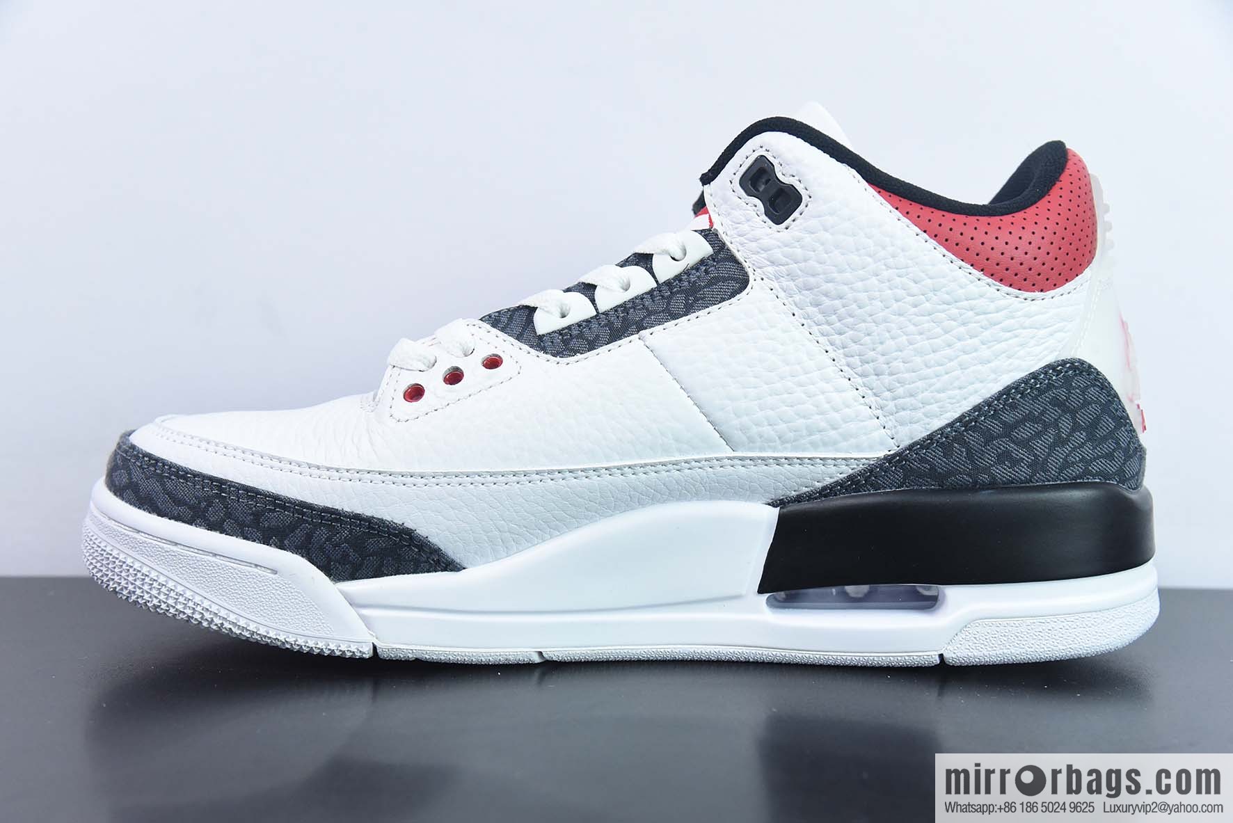 Air Jordan AJ3 Retro flame red Japanese limited sneakers CZ6433-100