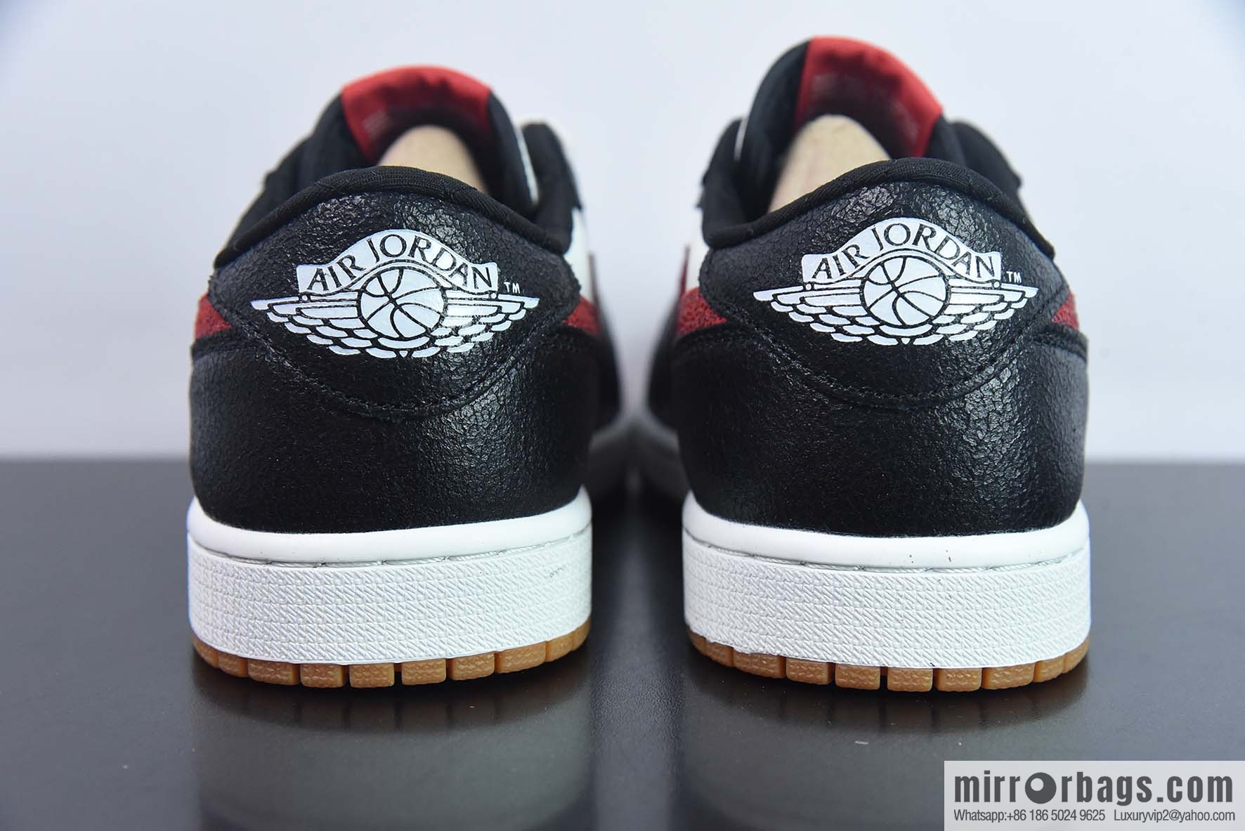 Air Jordan AJ1 Low-top, white, black and red, item number: DZ0798-108