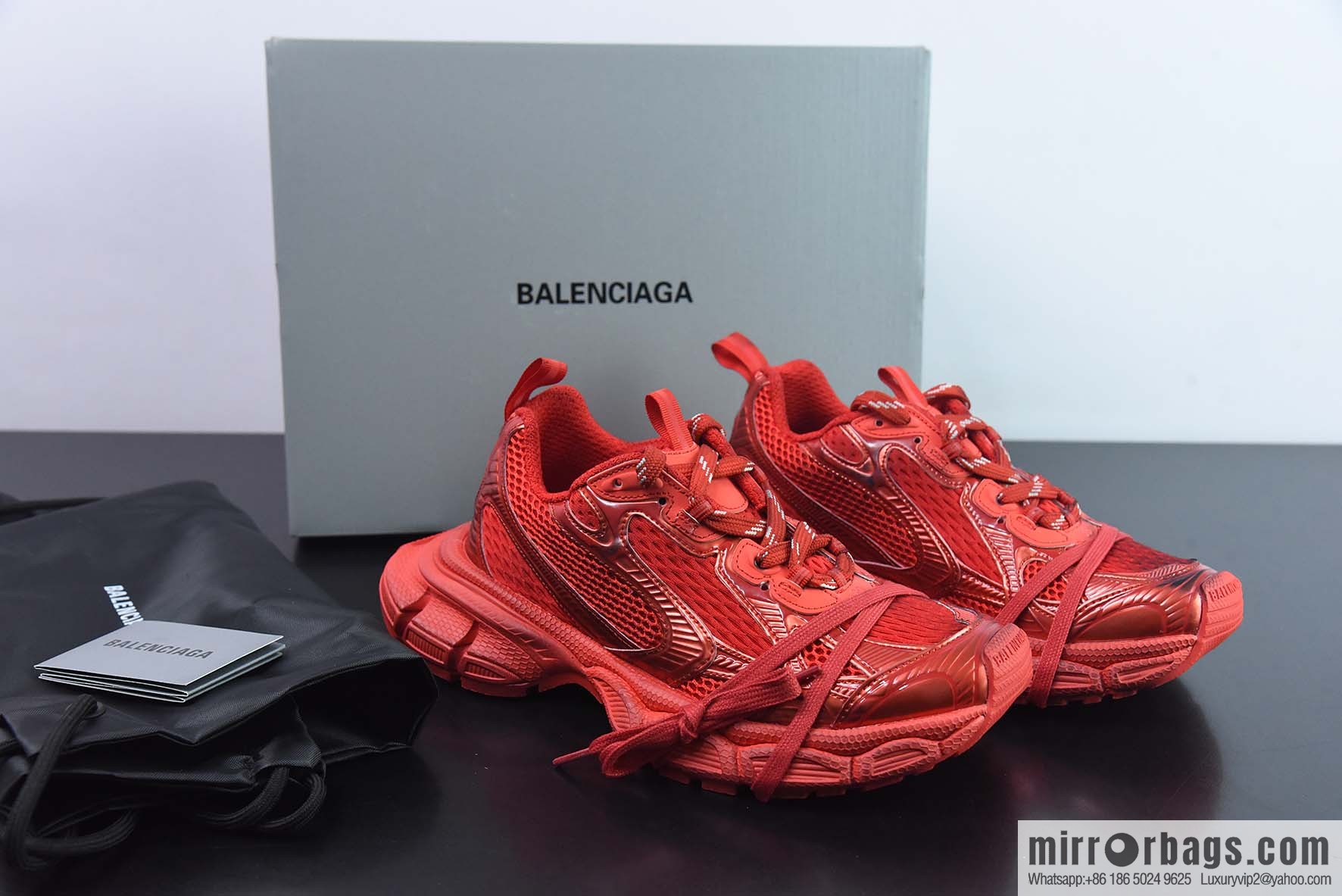Balenciaga XXXL 3XL Big Red Sneakers