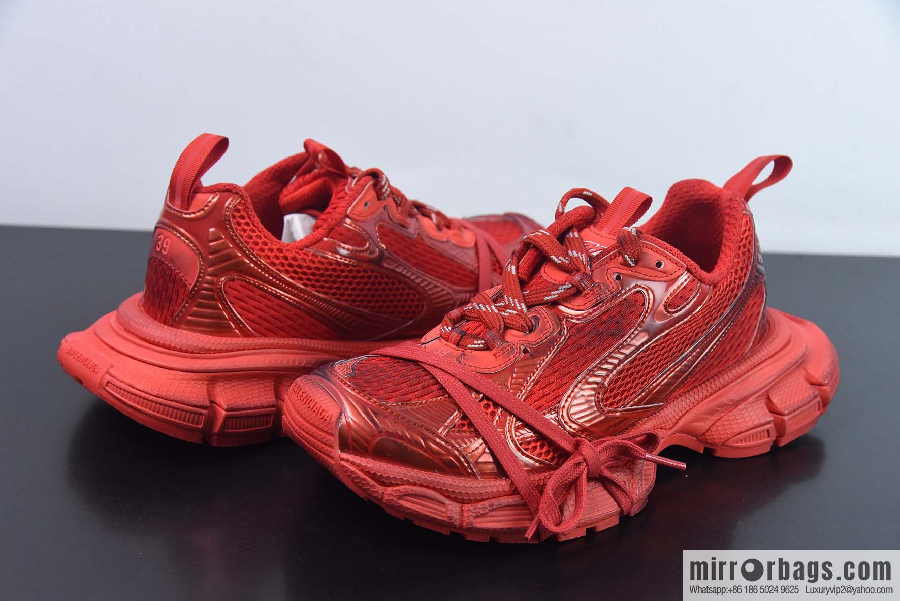 Balenciaga XXXL 3XL Big Red Sneakers