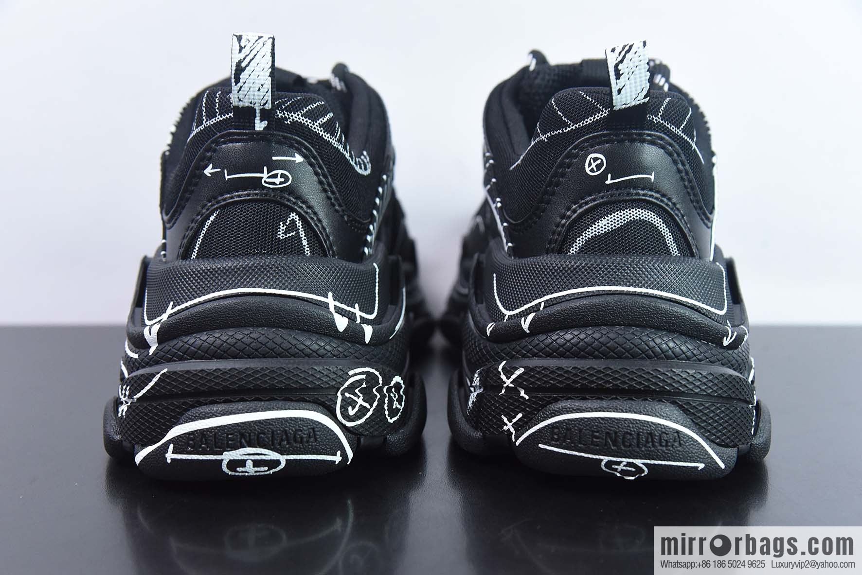 Balenciaga Triple S Sneaker Vintage Shoes
