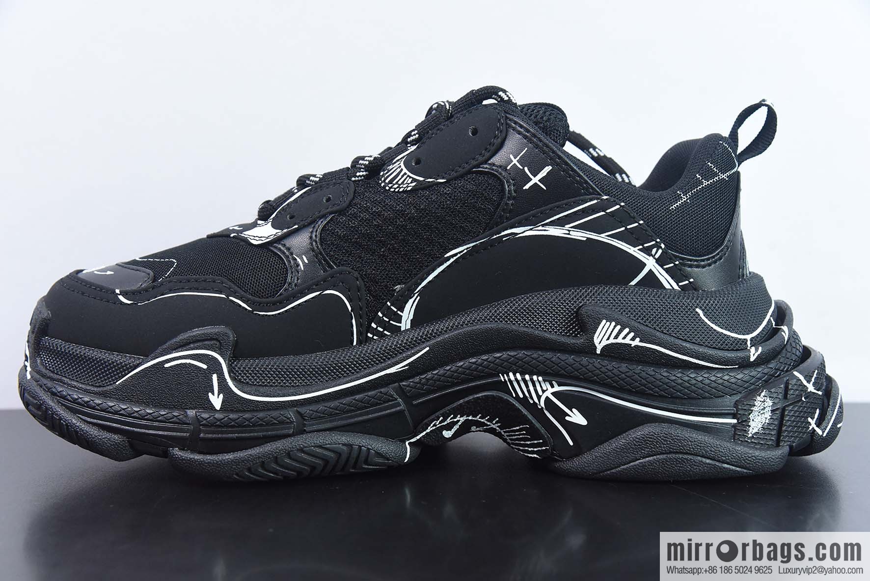 Balenciaga Triple S Sneaker Vintage Shoes