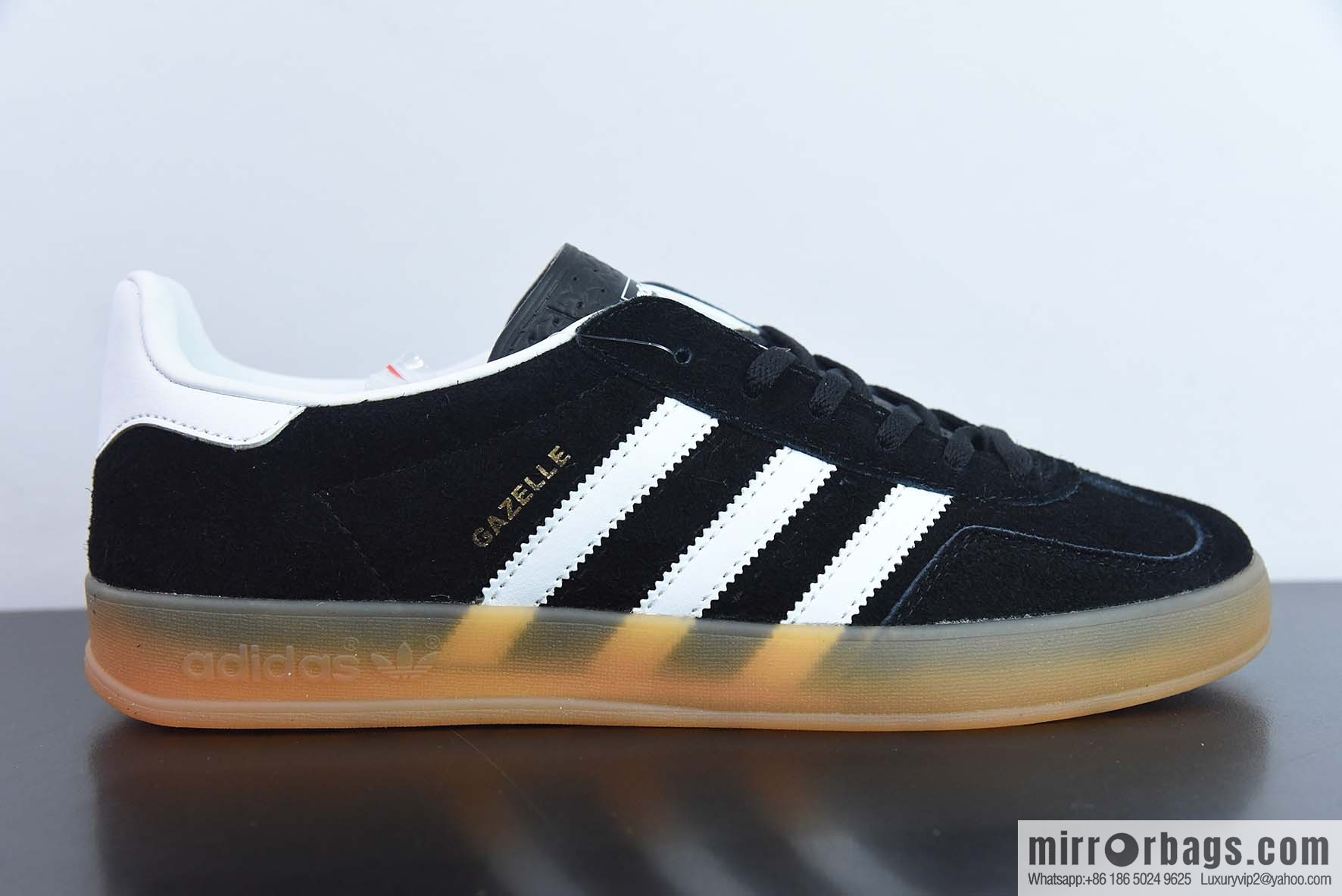 Adi AD Originals Gazelle Indoor Clover Vintage Casual non-slip durable low-top board shoes, item number: H06259