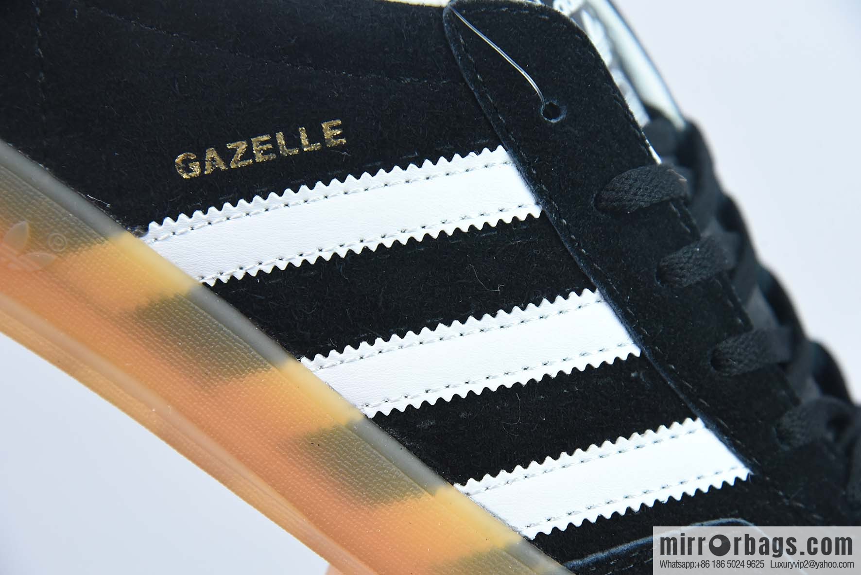Adi AD Originals Gazelle Indoor Clover Vintage Casual non-slip durable low-top board shoes, item number: H06259