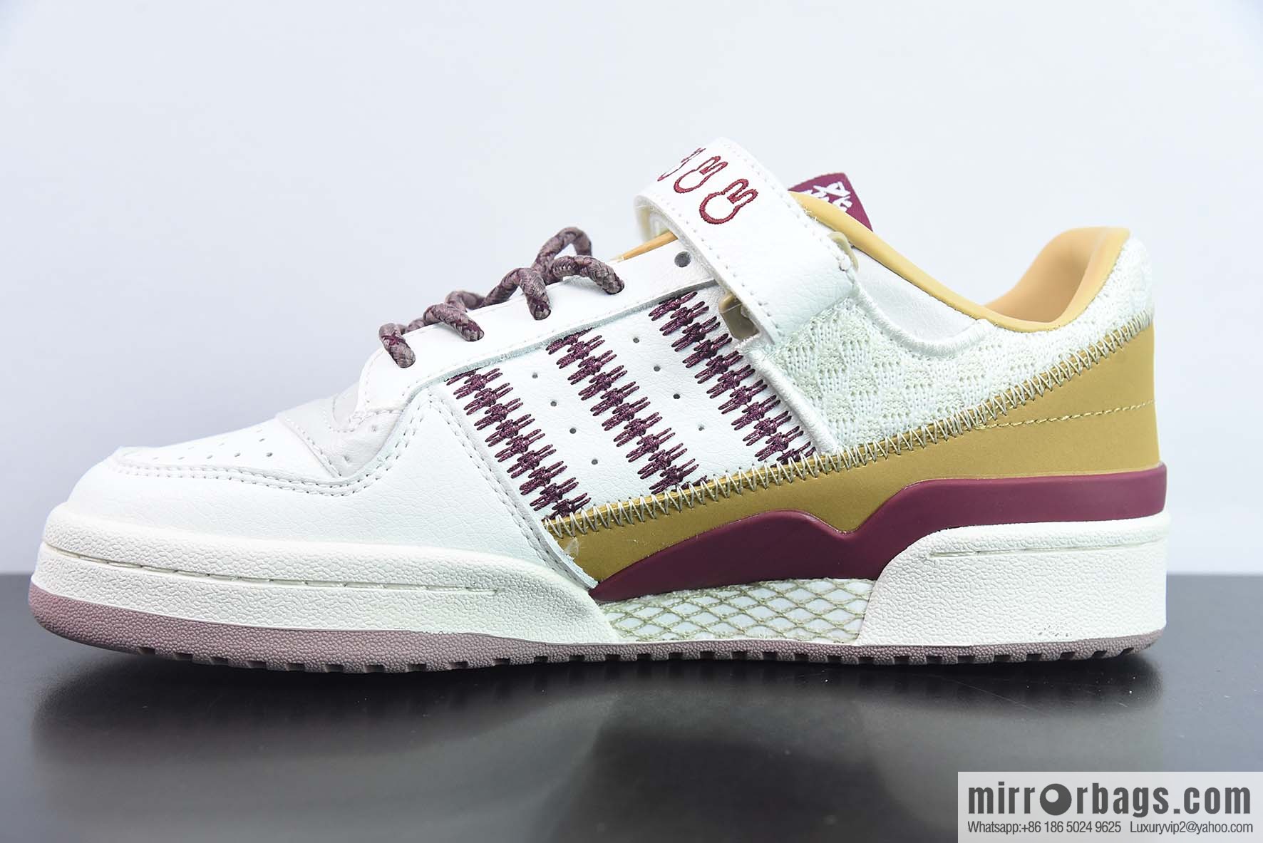 Adidas/Adidas Adi Clover low-top board shoes, white, red and brown, item number: IE1898