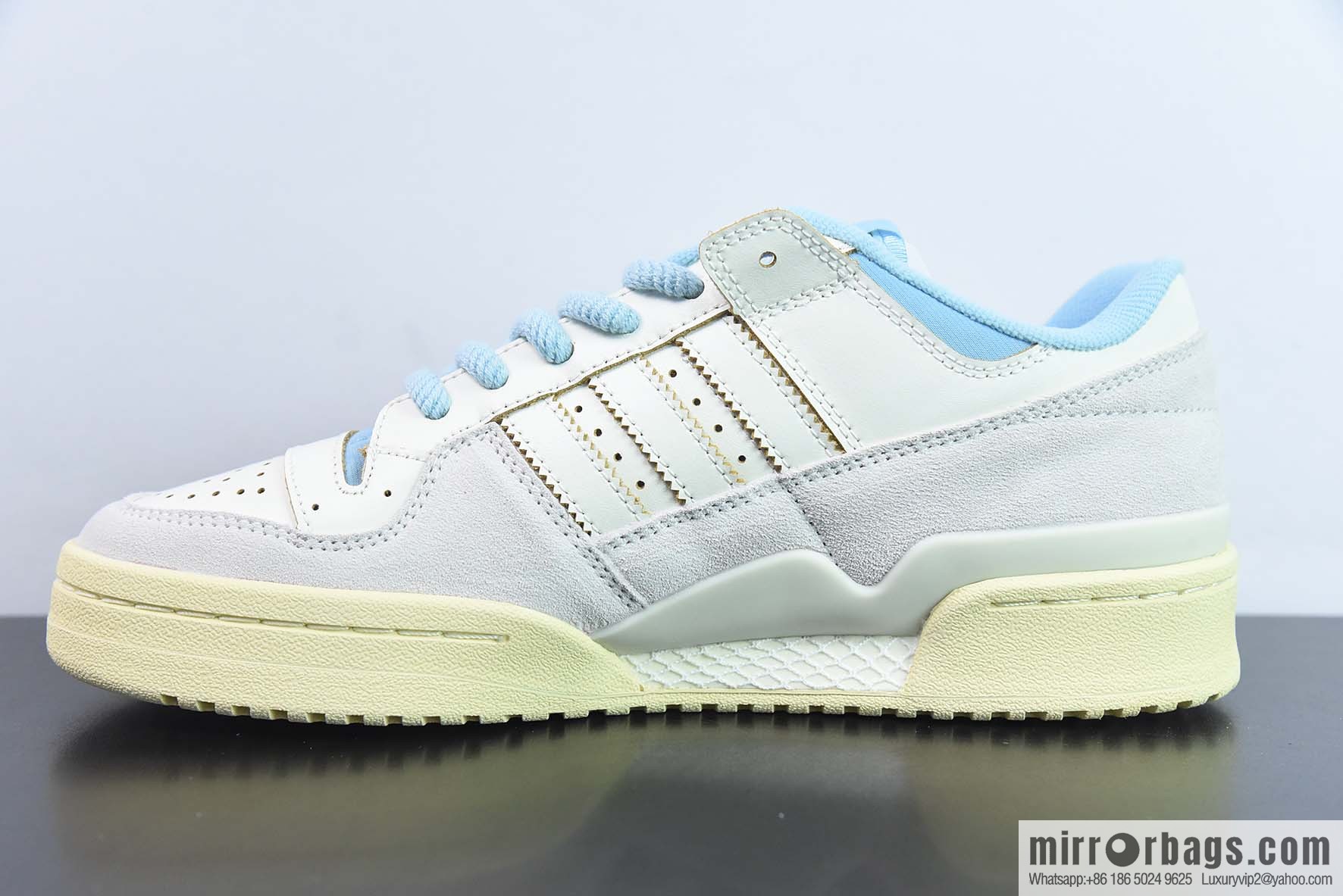 Adi AD Originals Forum 84 Low Roman series velcro low-top Vintage lace-up versatile casual sports shoes, item number: FZ6342