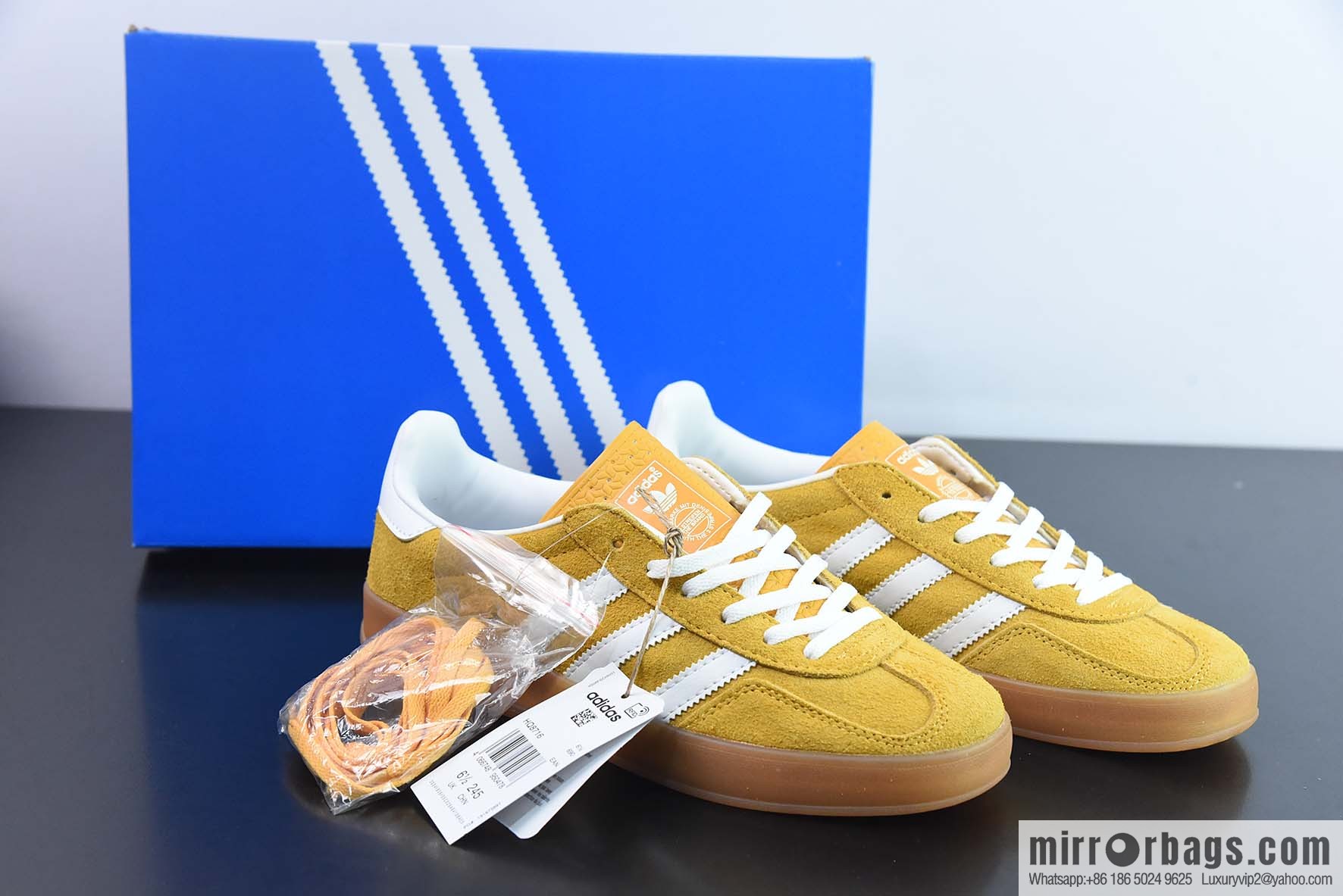 Adidas Originals Gazelle Indoor gazelle series classic board shoes, samba GAZELLE item number: HQ8716