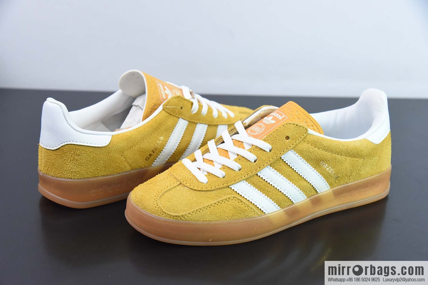 Adidas Originals Gazelle Indoor gazelle series classic board shoes, samba GAZELLE item number: HQ8716