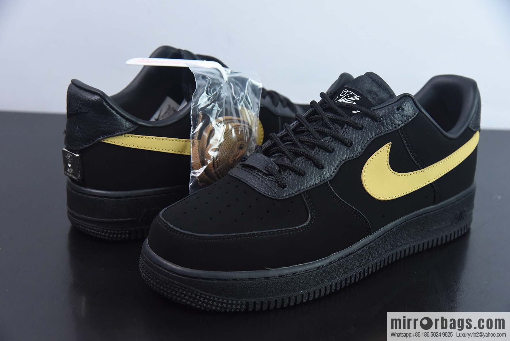 Nike Air Force 1 ′ 07 Air Force One low-top sports and leisure shoes, black gold Tiffany & Co. Item number: DZ1382-002