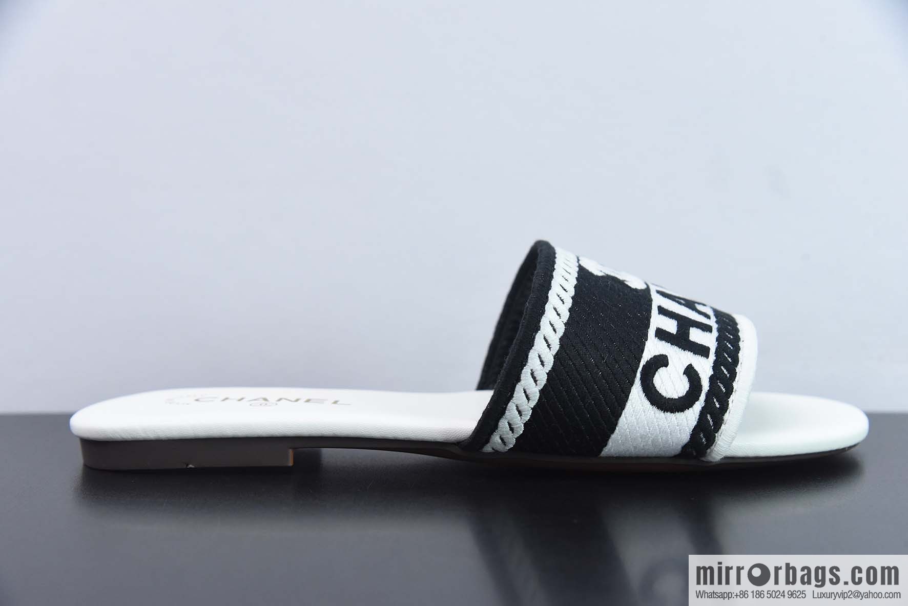 Chanel Chanel 2023 new embroidery slippers