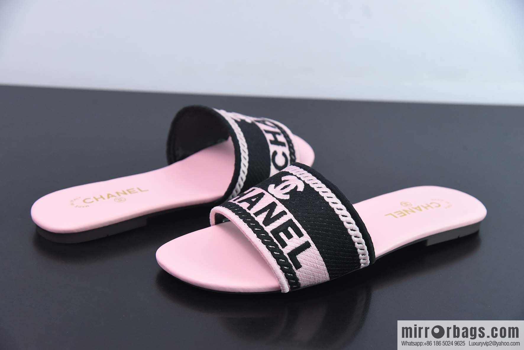 Chanel Chanel 2023 new embroidery slippers
