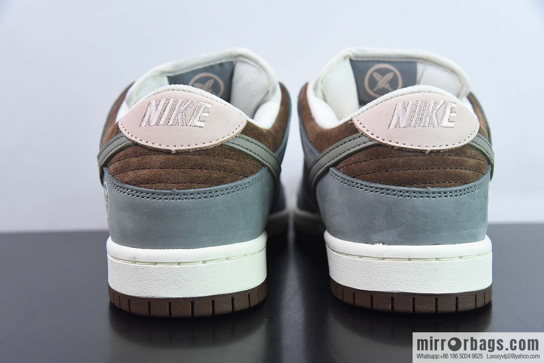 Nk SB gray feather Dunk Low joint SB low-top leisure sports skateboard shoes item number: FQ1180-001
