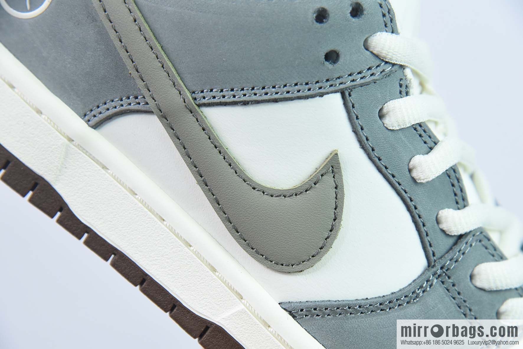 Nk SB gray feather Dunk Low joint SB low-top leisure sports skateboard shoes item number: FQ1180-001