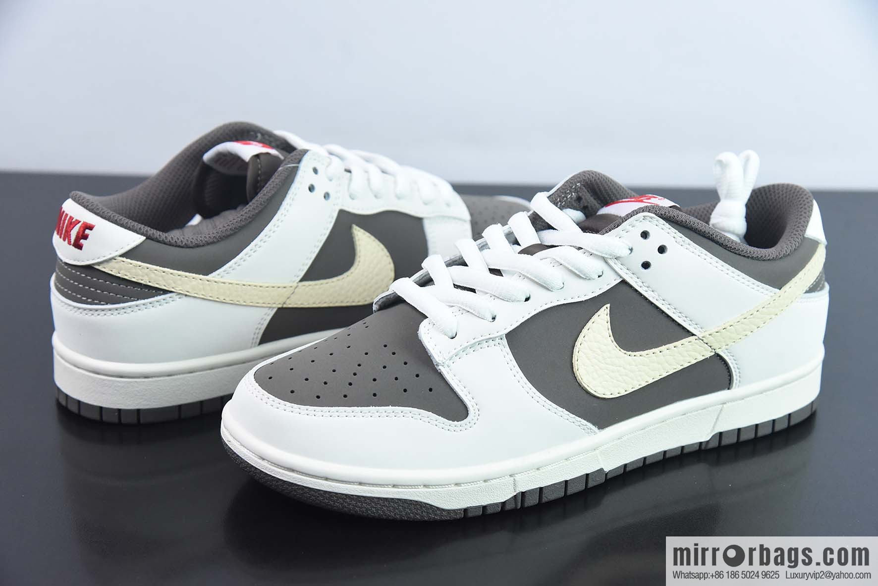Nike SB Dunk Low Oyoke suede white brown bear low-top sneakers Item number: TT3636 023