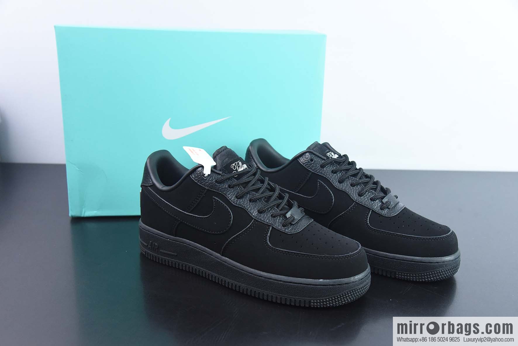 Nike X TIFFANY & CO. AIR Force 1 1837 Tiffany & Co. Air Force One Low-top Versatile Leisure Sports Board Item Number: DZ1382-005