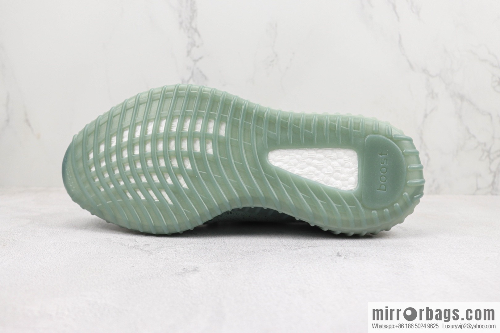Coconut 350 V2 Emerald Green Sneakers Part Number: HQ2060 AD Yeezy Boost 350 V2