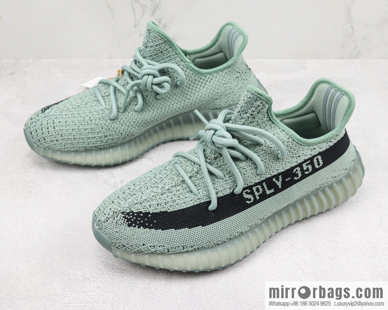 Coconut 350 V2 Emerald Green Sneakers Part Number: HQ2060 AD Yeezy Boost 350 V2