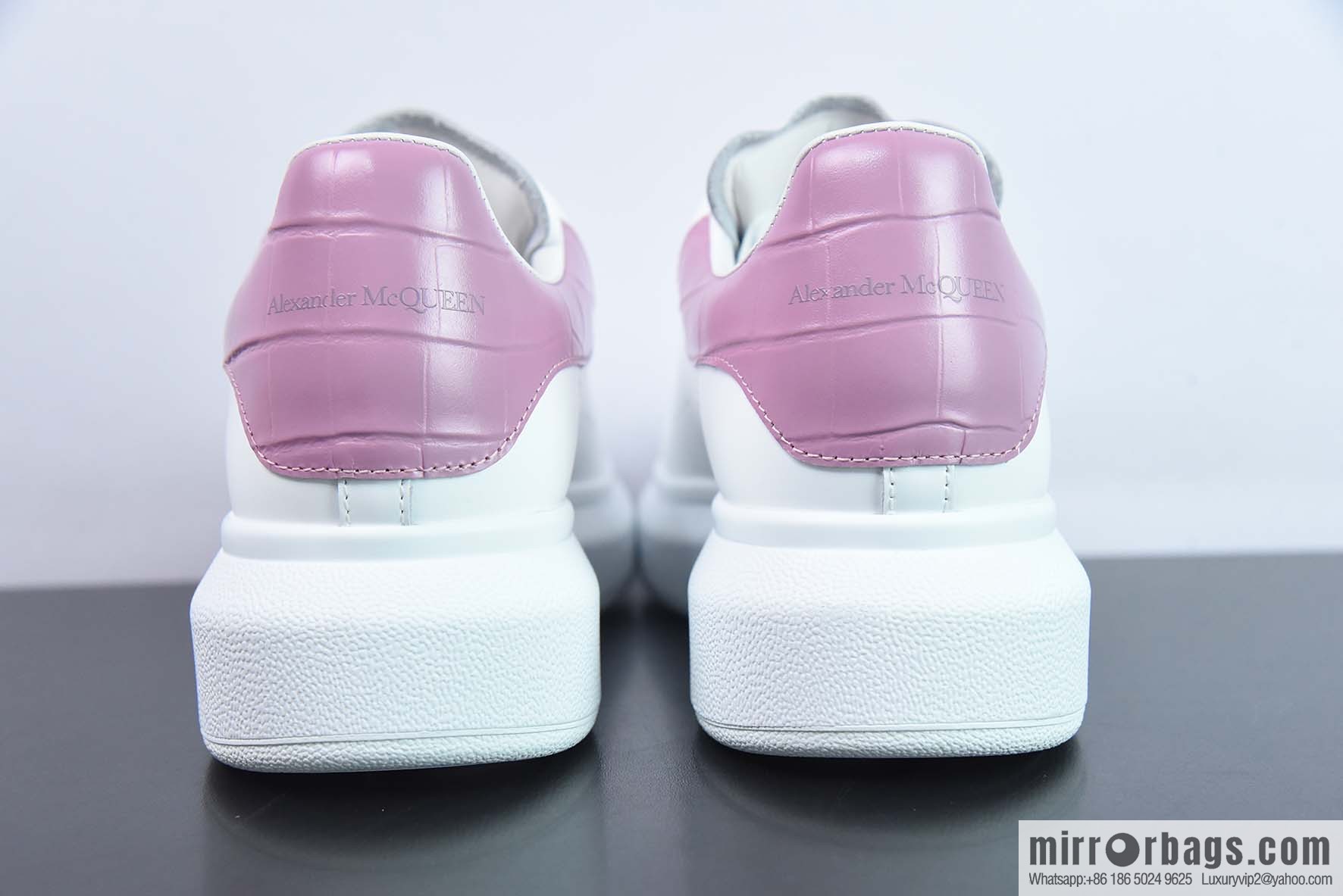 Alexander McQueen/Alexander McQueen, white shoes with thick soles