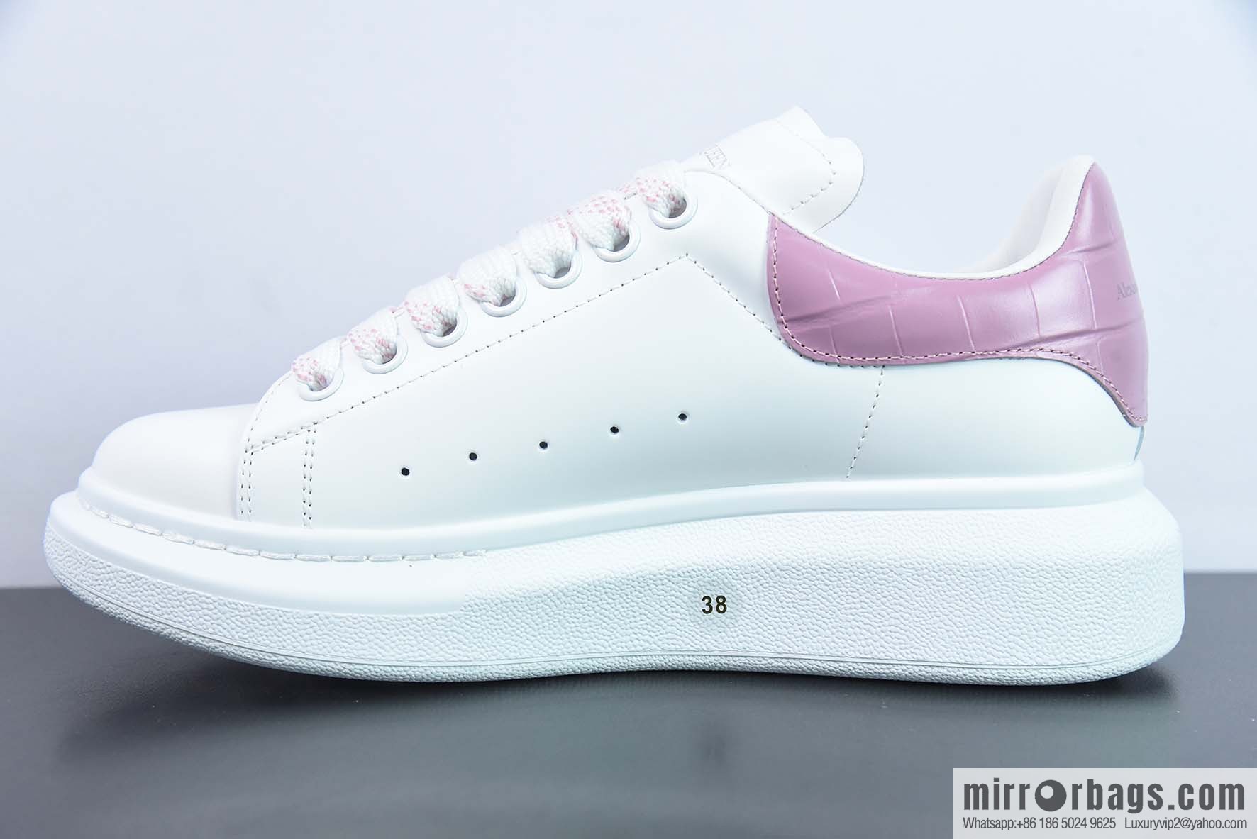 Alexander McQueen/Alexander McQueen, white shoes with thick soles