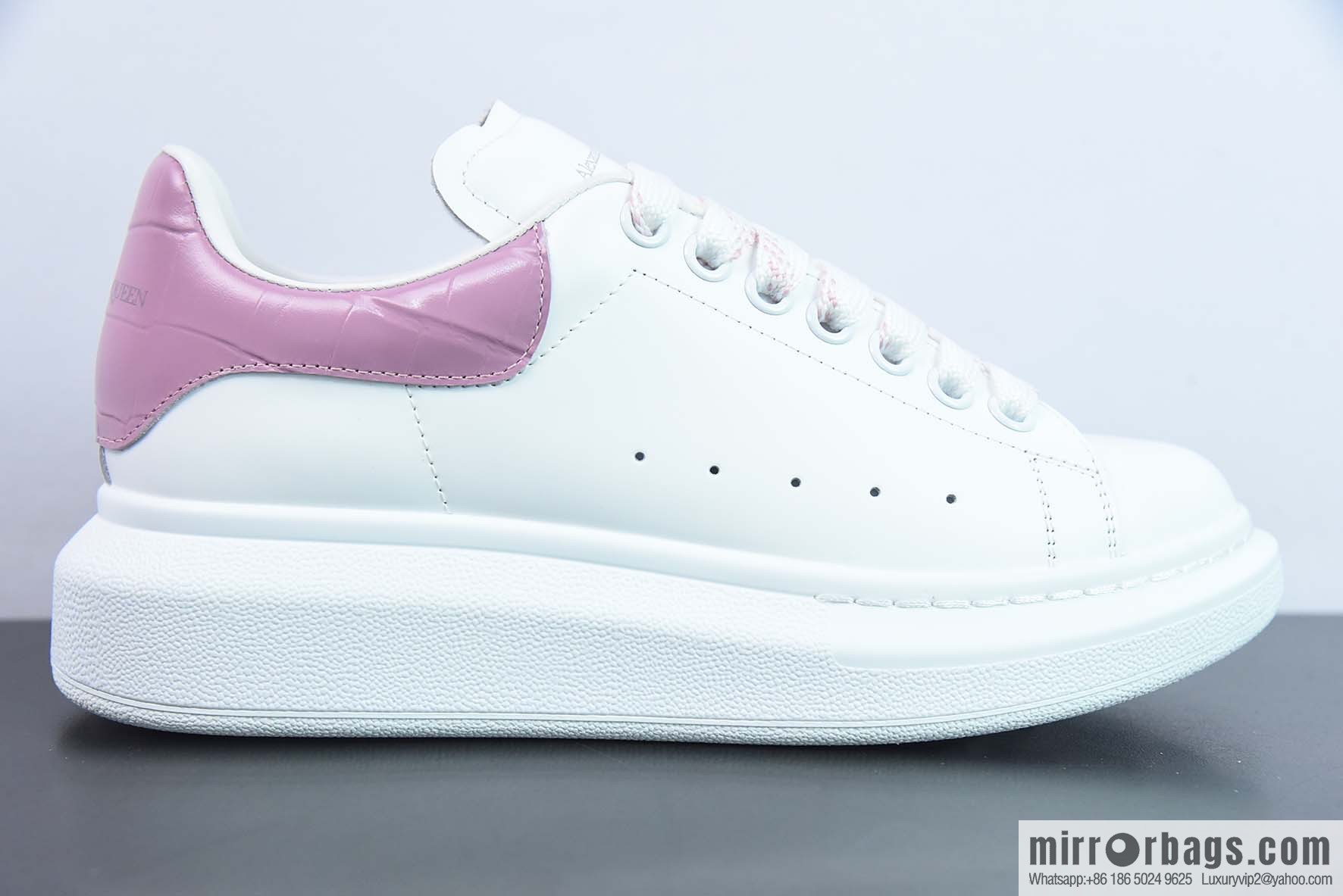 Alexander McQueen/Alexander McQueen, white shoes with thick soles