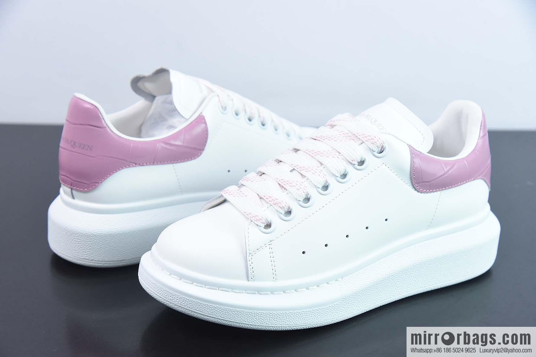 Alexander McQueen/Alexander McQueen, white shoes with thick soles