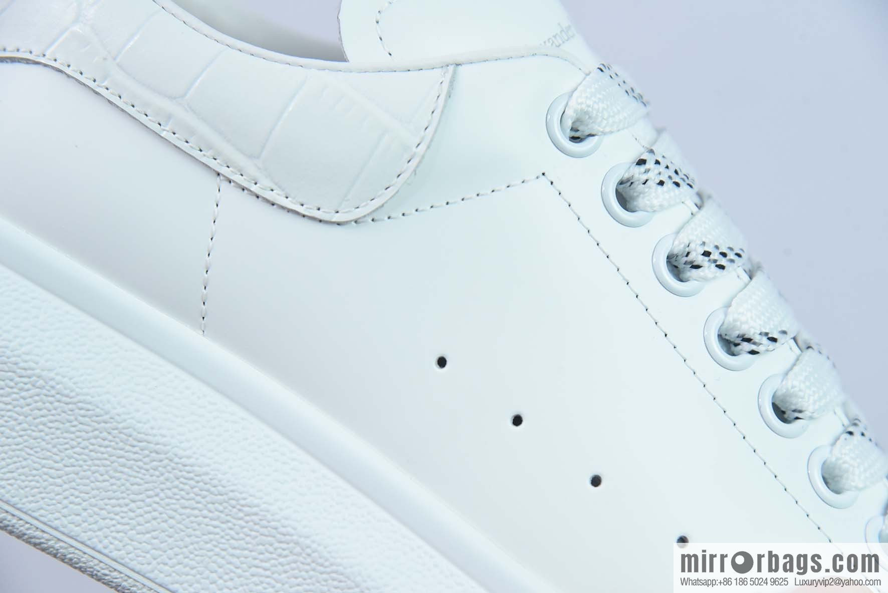 Alexander McQueen/Alexander McQueen, white shoes with thick soles