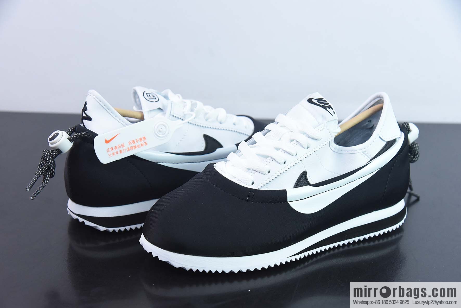 NK Clotez 3-in-1, Tai Chi Yin and Yang, Removable Trend Vintage Running Kung Fu Shoes, Joint White Blue Red DZ3239-002