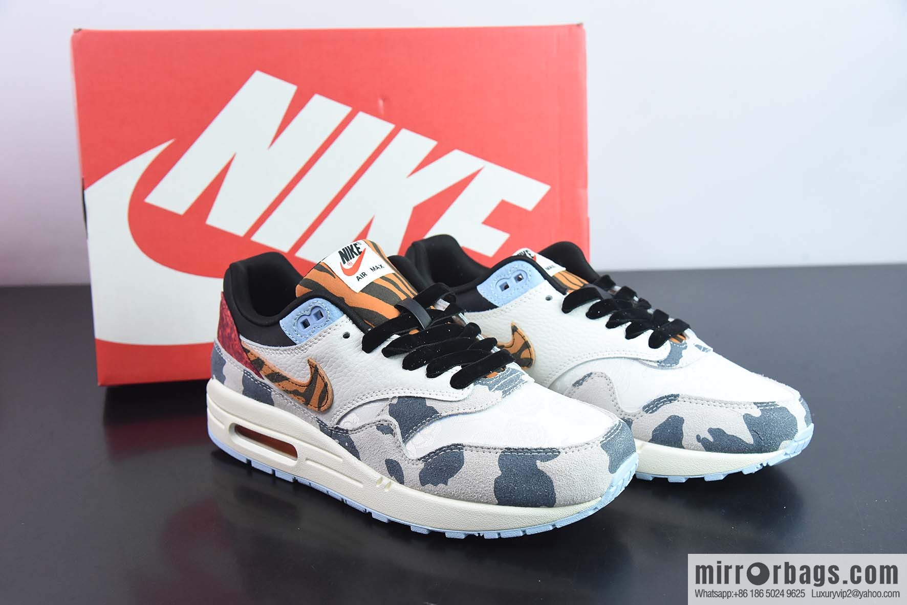 Nike Air Max Tavas Max87 camouflage, small air cushion sneakers SKU: FD0827 133