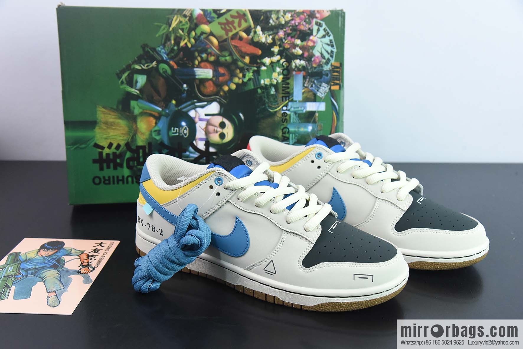 Nike SB Dunk Low Otomo Keyang, suede mechanical punk, produced by Pure Original Factory, item number: DD0302 356