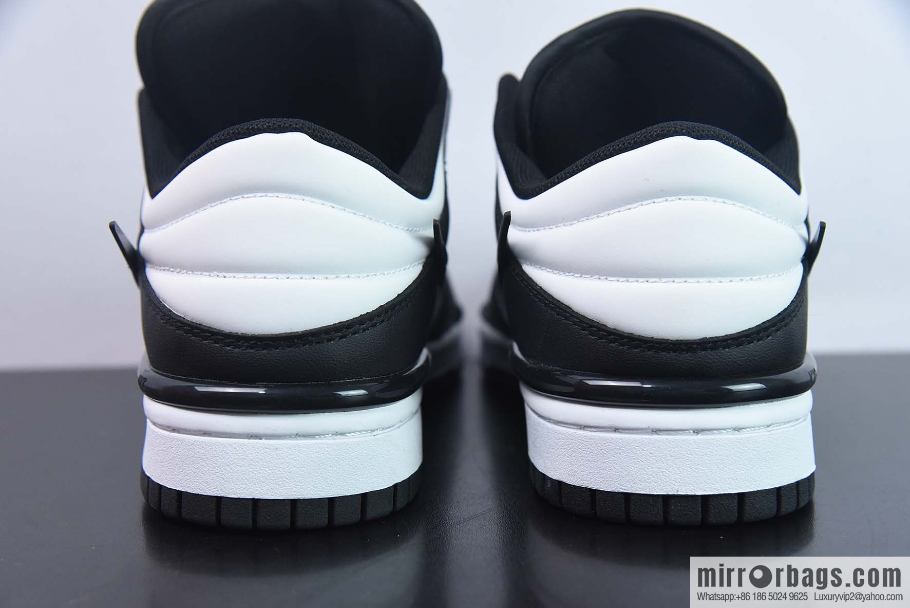 Nike Dunk Low Twist Panda mutant panda low-top sneakers black and white item number: DZ2794-001