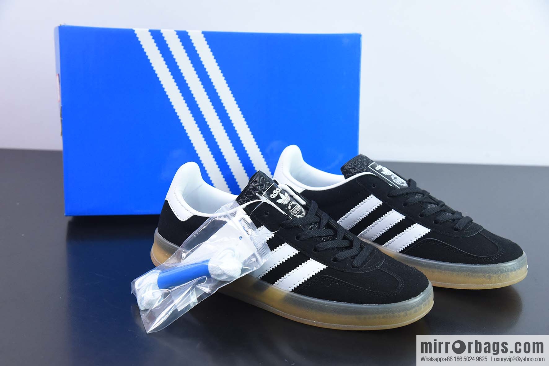 Adidas Originals Gazelle Indoor gazelle series classic board shoes, samba GAZELLE long tongue, item number: H06259