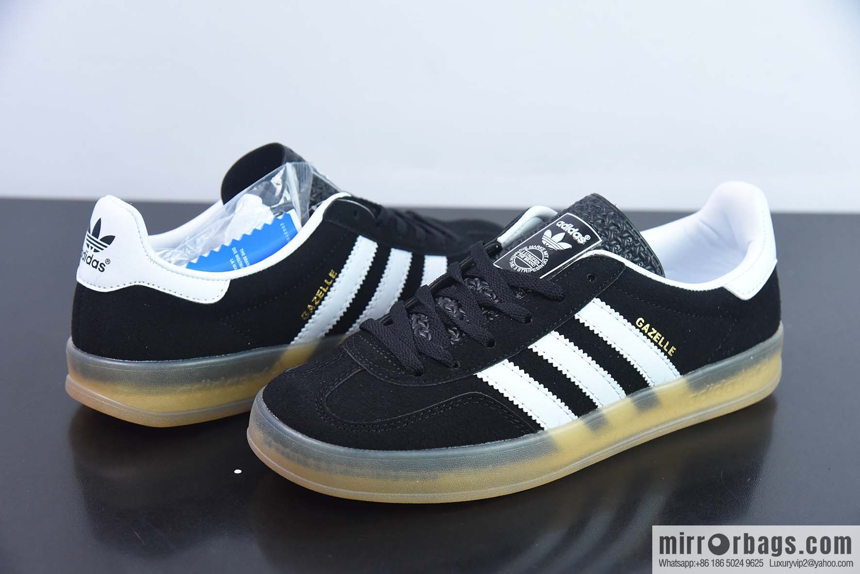 Adidas Originals Gazelle Indoor gazelle series classic board shoes, samba GAZELLE long tongue, item number: H06259