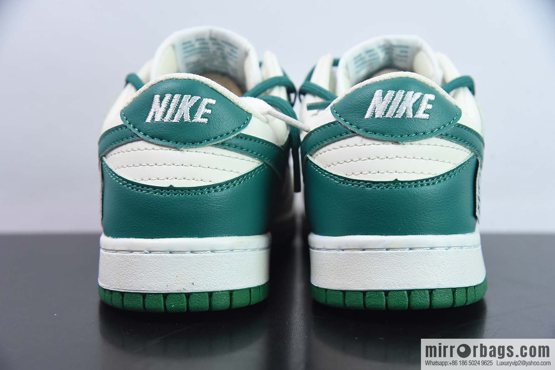 NK SB Dunk Low deconstruction drawstring low-top white and green smiley face patch printed item number: DD1503 112-32