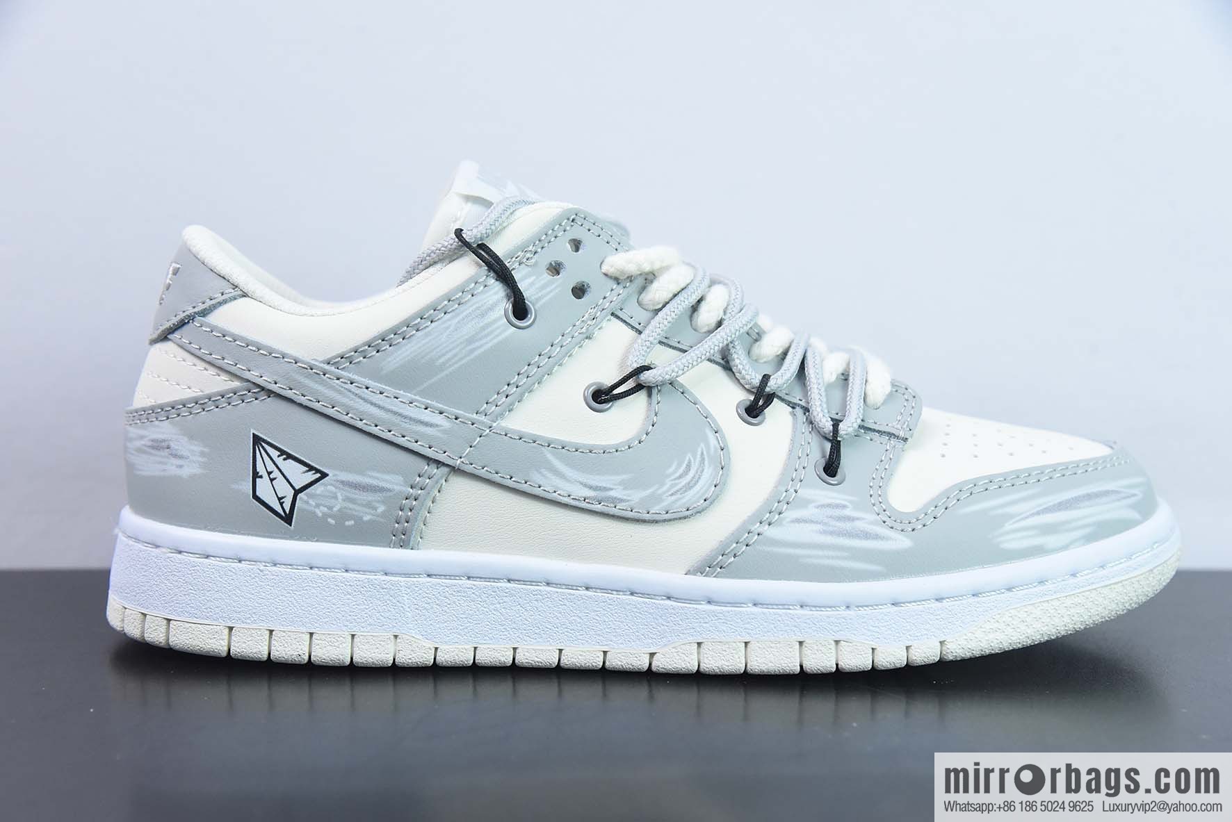 NK SB Dunk Low deconstruction drawstring low-top, beige gray printed item number: DJ6188 100-37