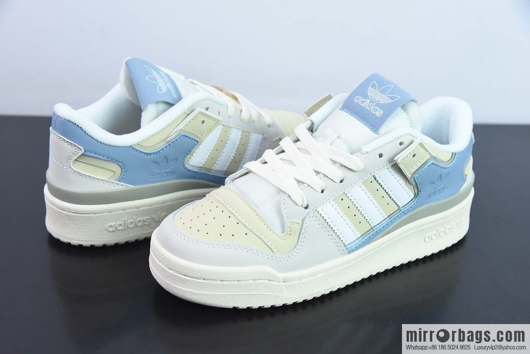 Adi AD Originals Forum Exhibit 84 Low Rome series low-top Vintage lace-up versatile casual sports shoes, item number: GW4425