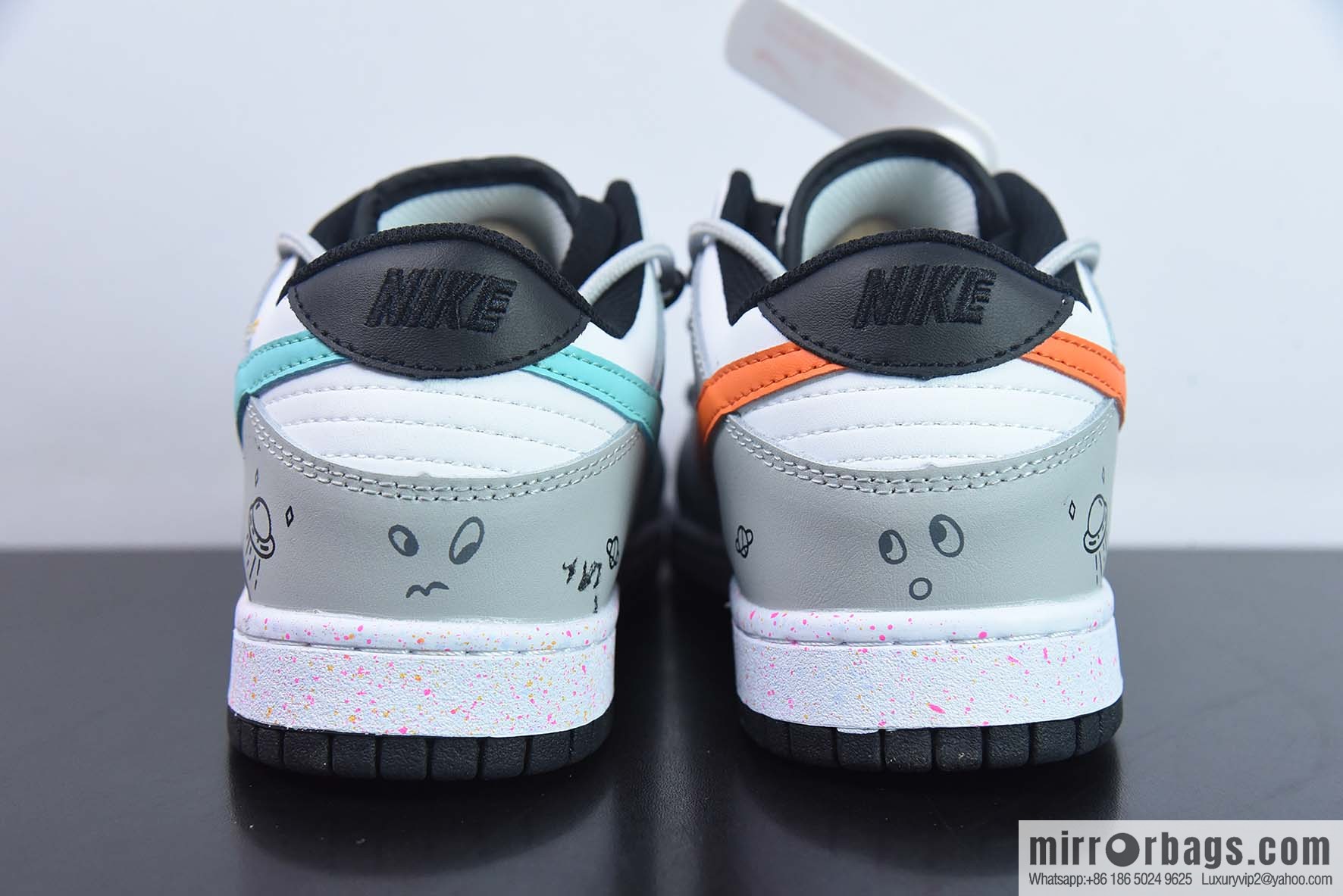 NK SB Dunk Low deconstruction drawstring strap low-top skate shoes item number: FD4623 131-9