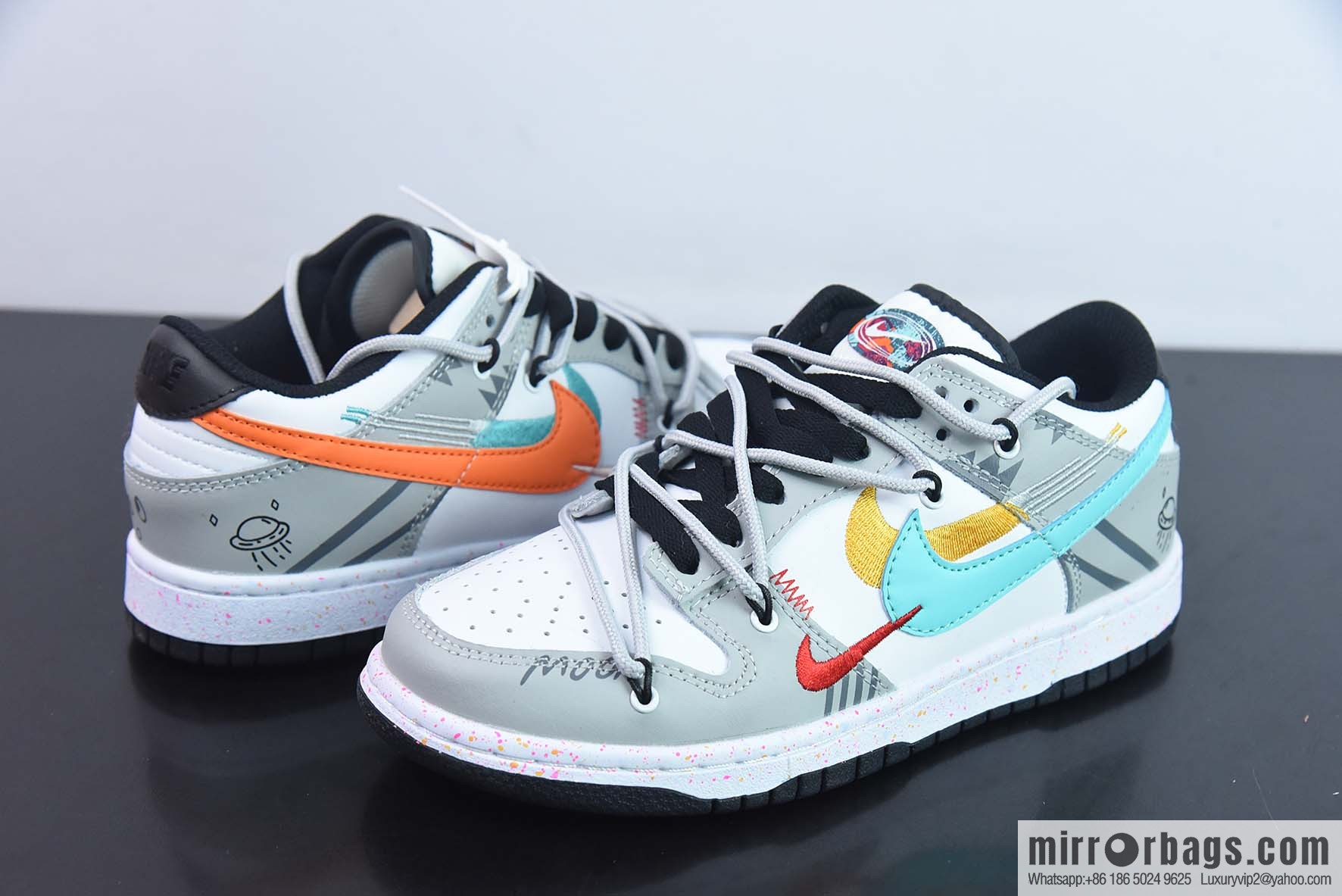 NK SB Dunk Low deconstruction drawstring strap low-top skate shoes item number: FD4623 131-9