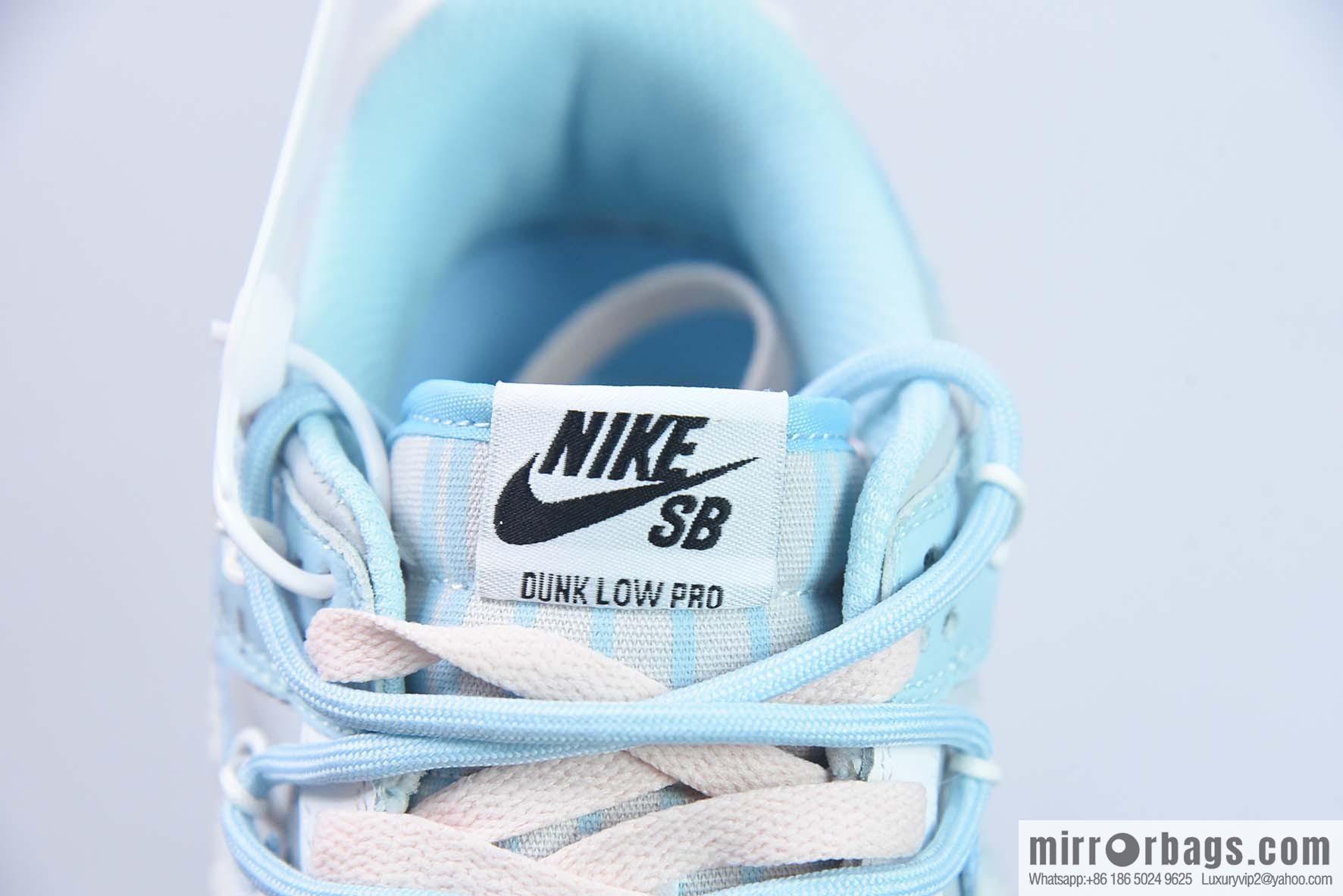 Nike Dunk Low Retro blue gray white low-top sneakers item number: FB1871 011