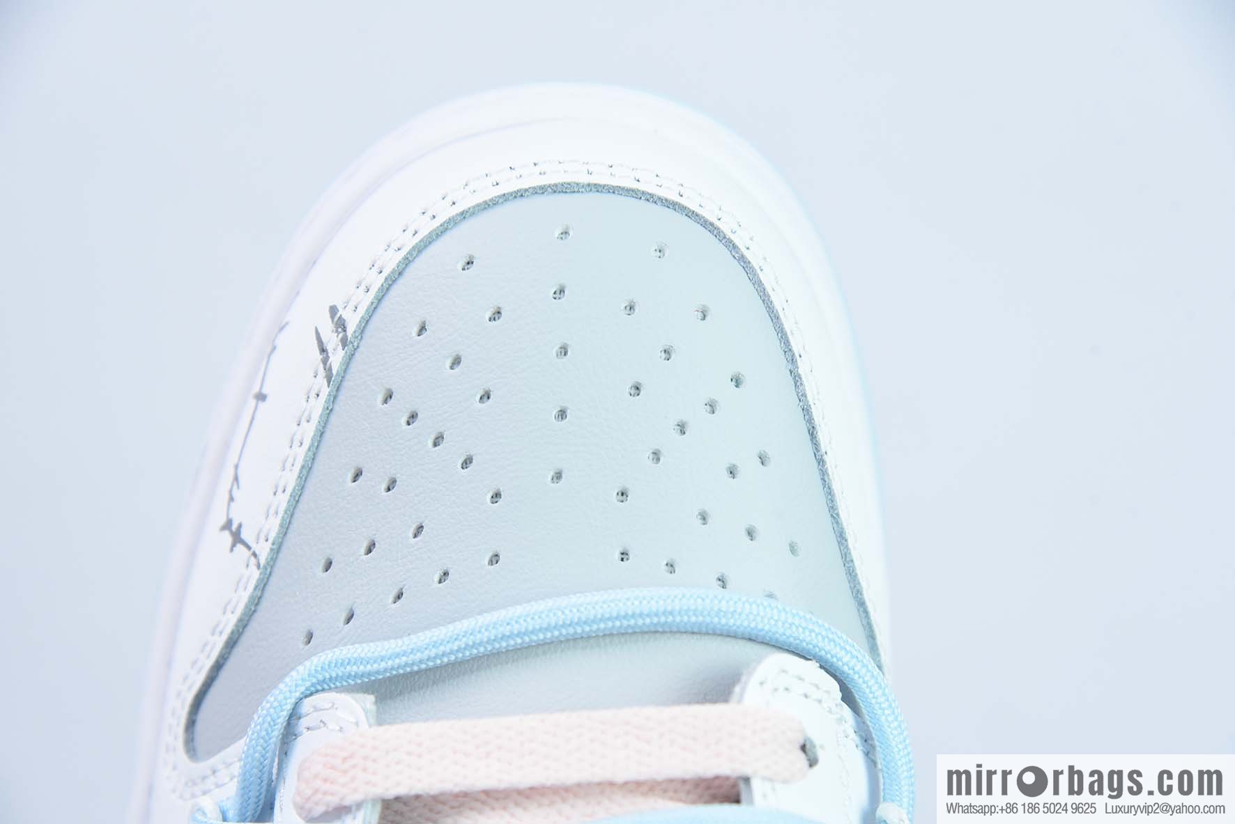 Nike Dunk Low Retro blue gray white low-top sneakers item number: FB1871 011