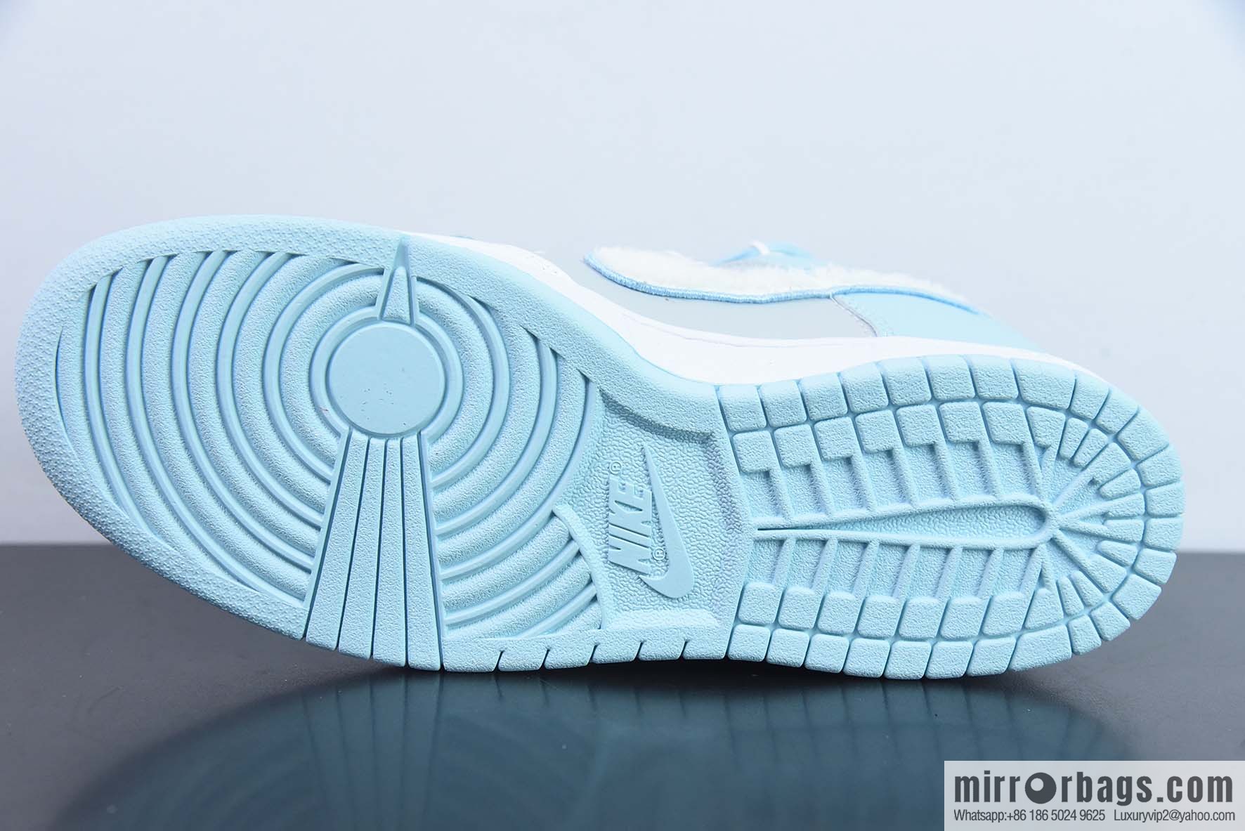 Nike Dunk Low Retro blue gray white low-top sneakers item number: FB1871 011