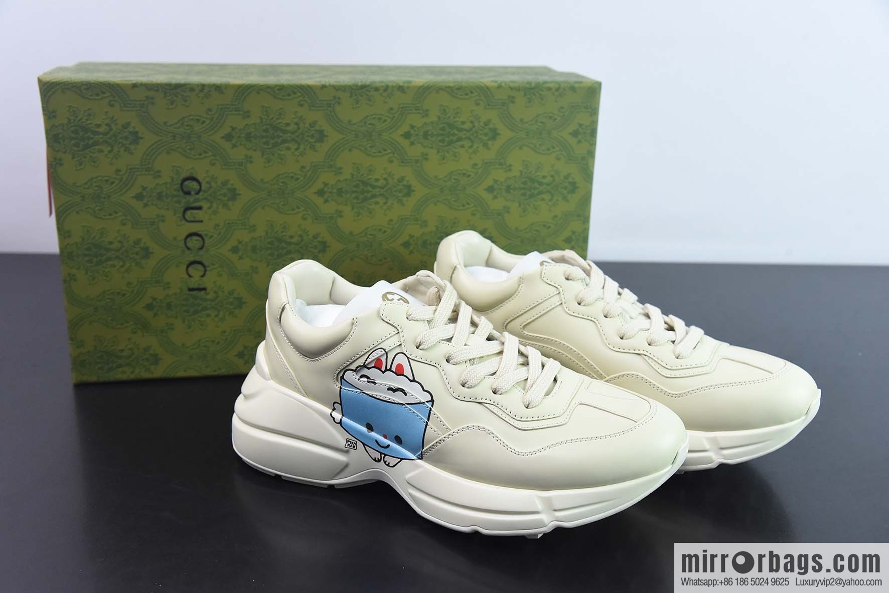 Gucci Rhyton Vintage Trainer Sneakers Gucci Daddy Shoes