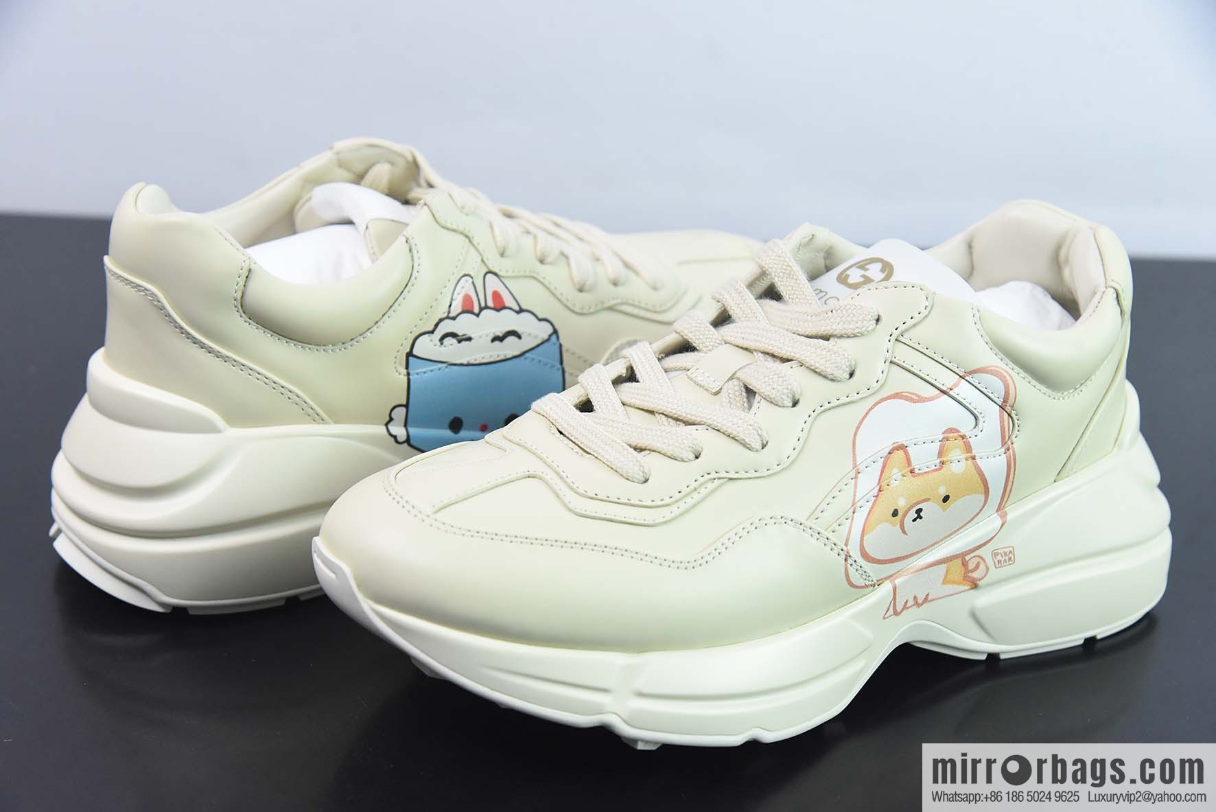 Gucci Rhyton Vintage Trainer Sneakers Gucci Daddy Shoes