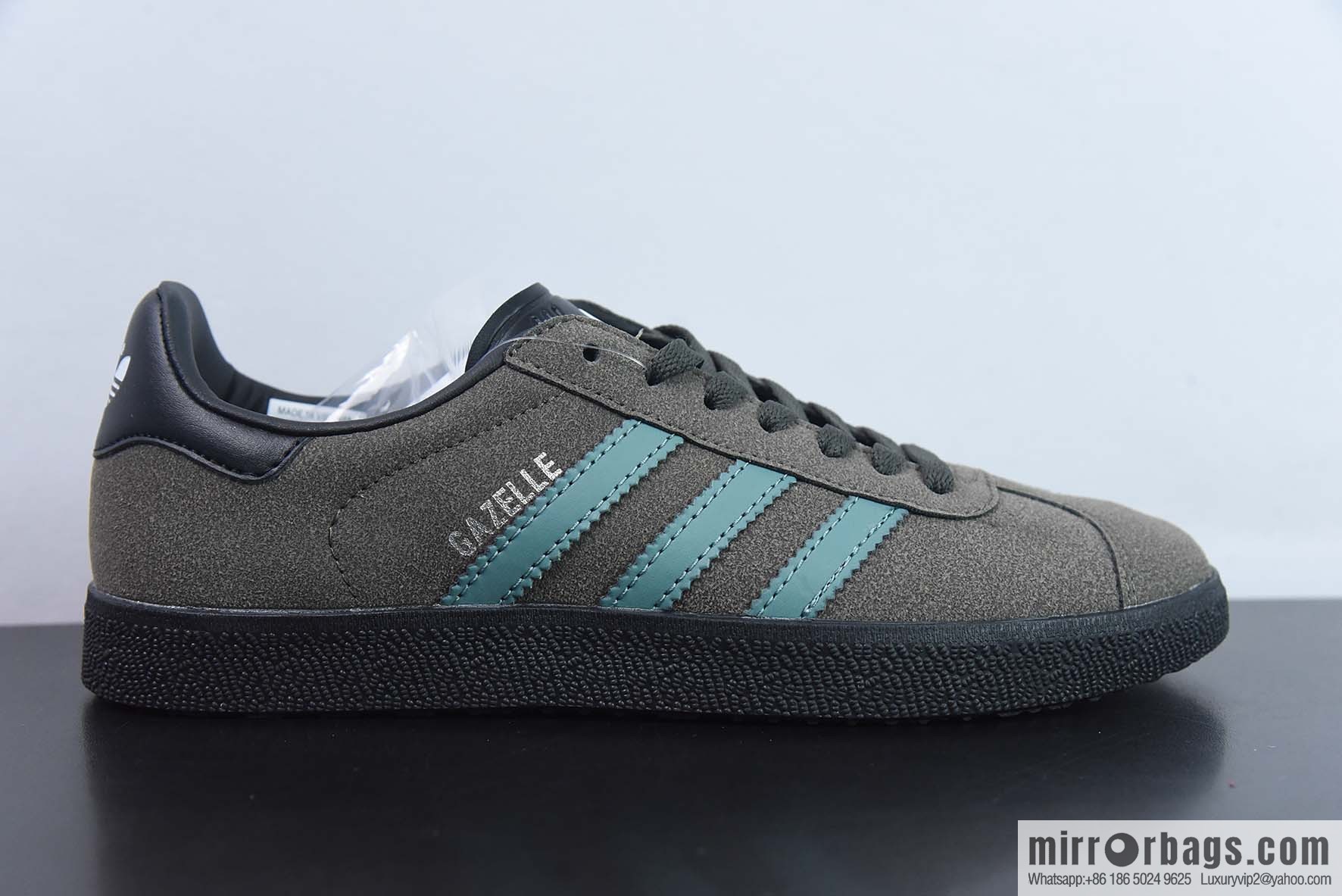 Adidas Originals Gazelle INdoor Clover non-slip durable low-top board shoes GX2209