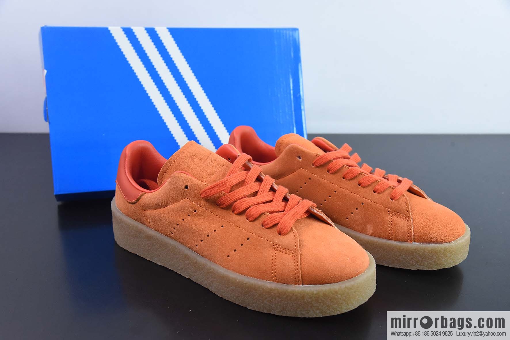 Adidas Stan Smith Smith, Adi, Thick Bottom, Raw Rubber Bottom Sneakers SKU: FZ6445