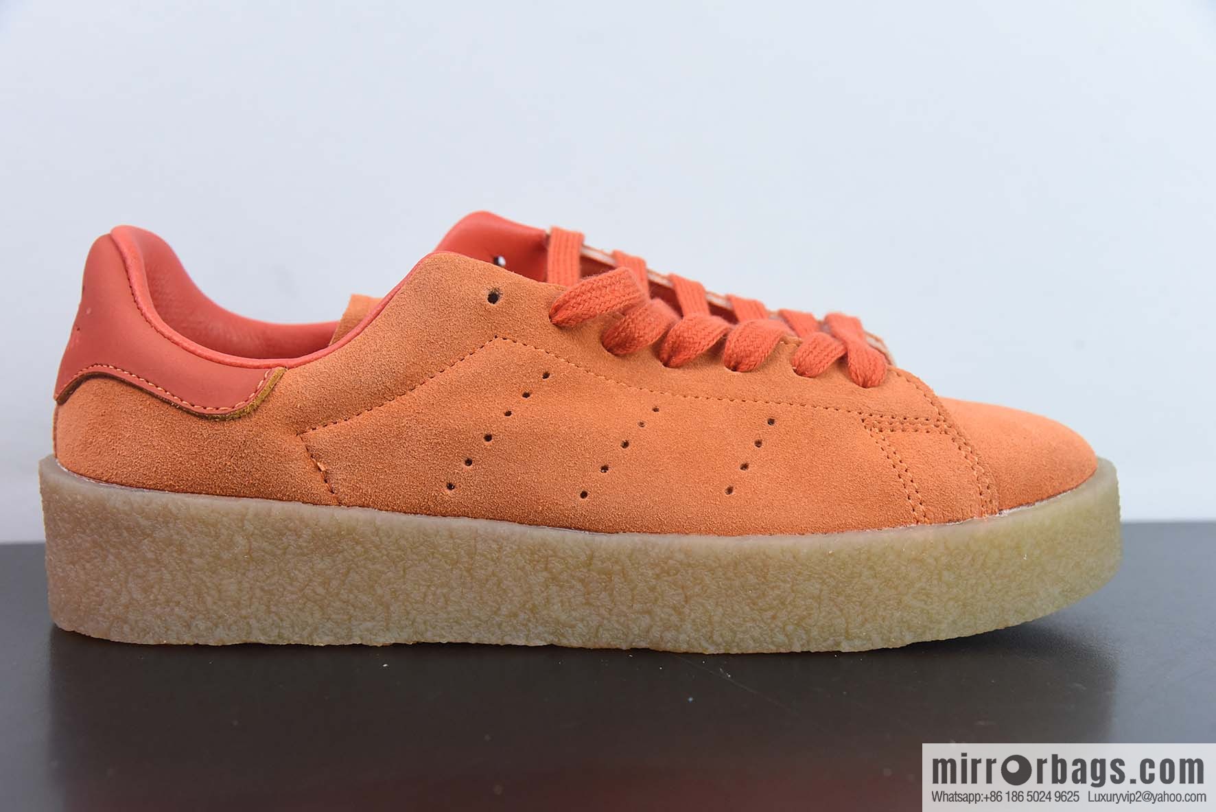 Adidas Stan Smith Smith, Adi, Thick Bottom, Raw Rubber Bottom Sneakers SKU: FZ6445