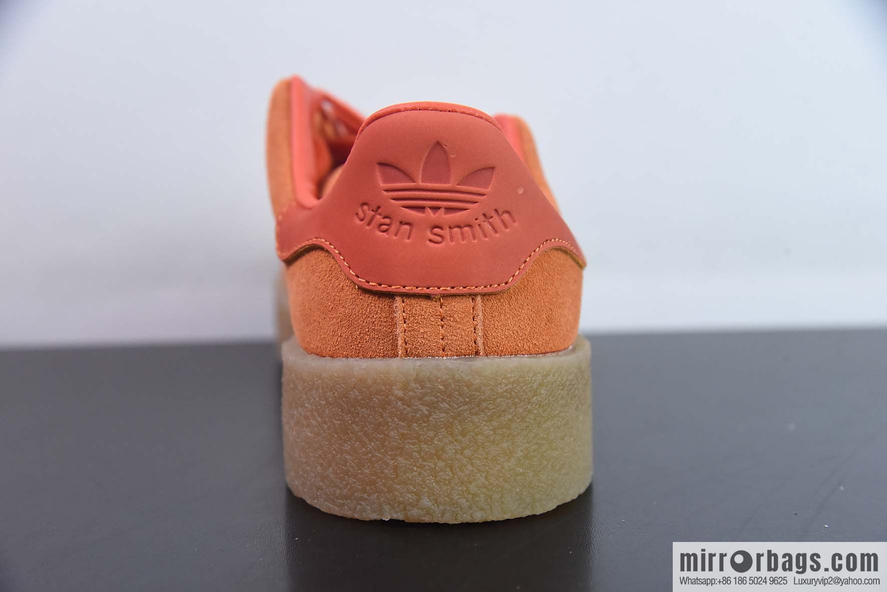 Adidas Stan Smith Smith, Adi, Thick Bottom, Raw Rubber Bottom Sneakers SKU: FZ6445