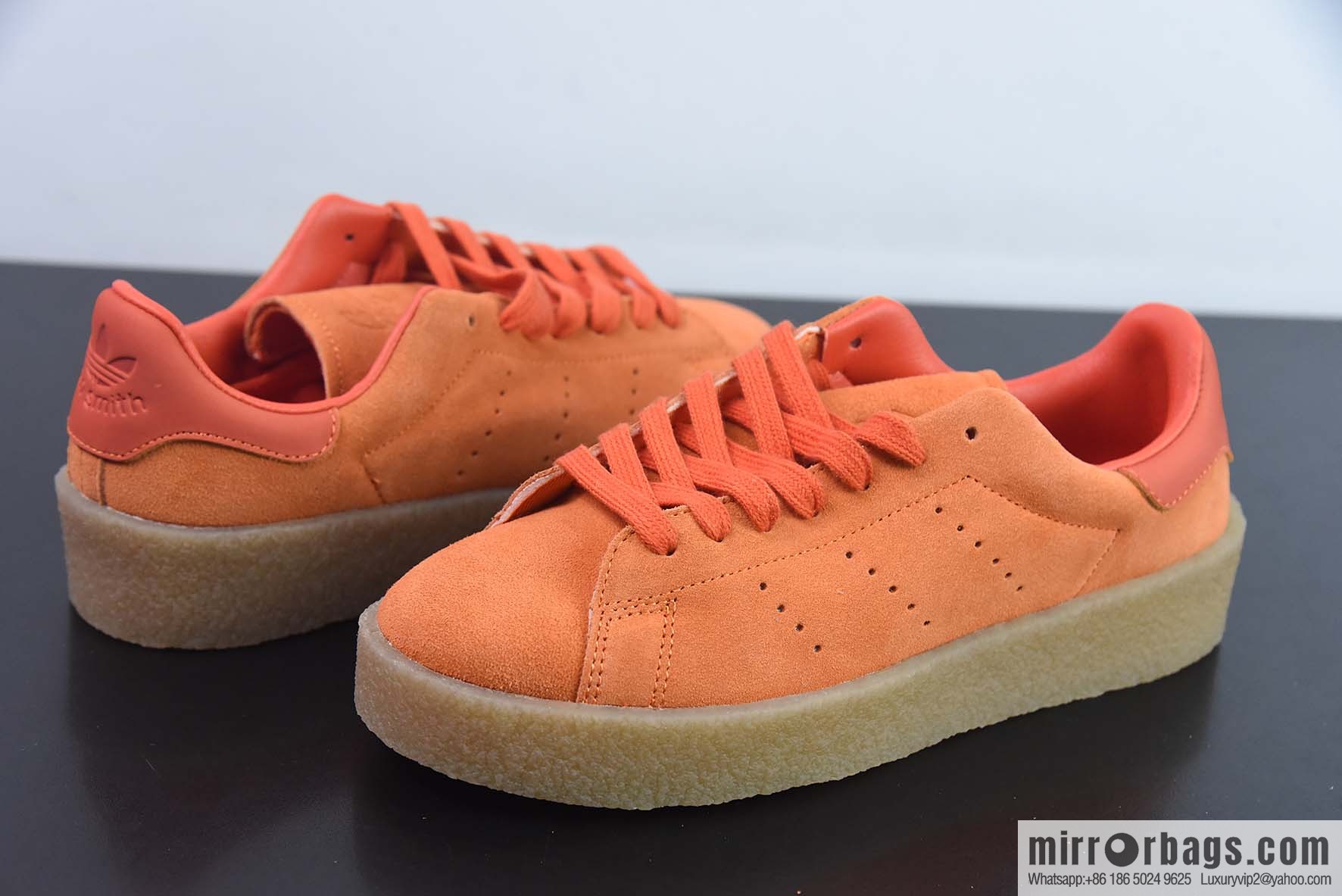 Adidas Stan Smith Smith, Adi, Thick Bottom, Raw Rubber Bottom Sneakers SKU: FZ6445